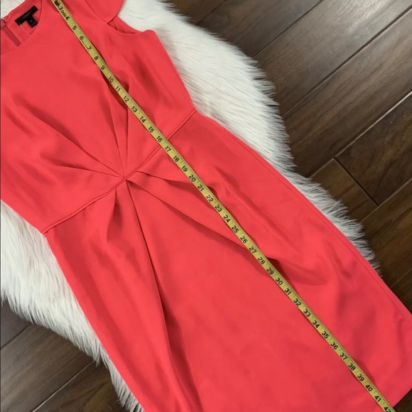 NWT J.Crew 8T Pink Pleated Dress in 365 Crepe - Picture 4 of 8